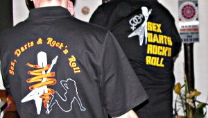 Teamshirts Sex, Darts & Rock'n Roll