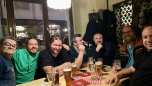Letztes Teamfoto im Altstadthof Nürnberg